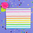 Load image into Gallery viewer, Ric Rac Ribbon Pouch