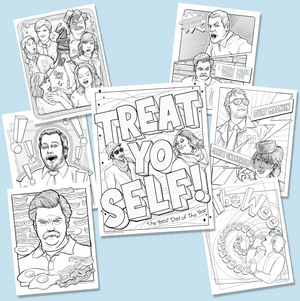 Parks and Rec Coloring Book
