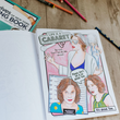 Load image into Gallery viewer, Real Housewives Coloring Book Interior Page Luann
