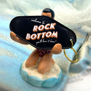 Rock Bottom Motel Keychain