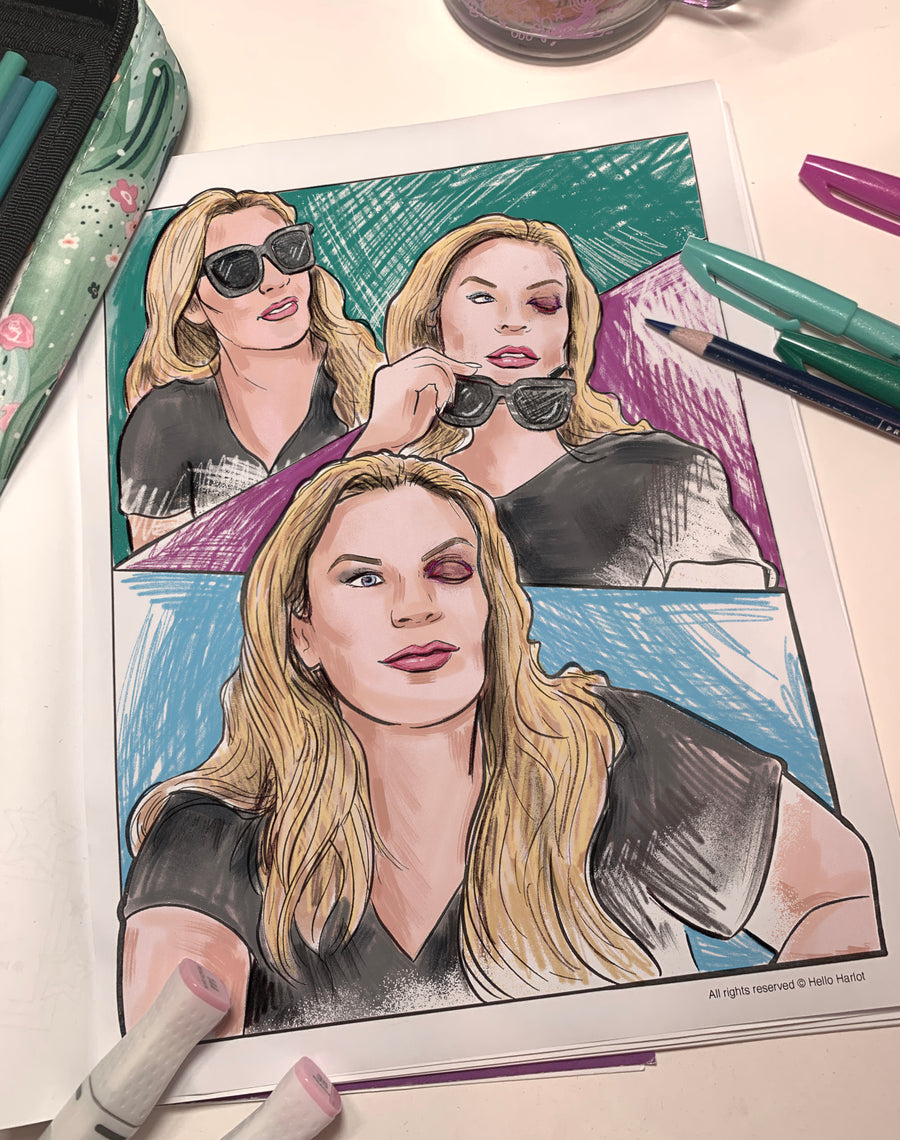 PRESALE * RHOSLC Coloring Book