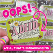 Load image into Gallery viewer, *Misprint* ADHD A Diva has Distractions Sticker
