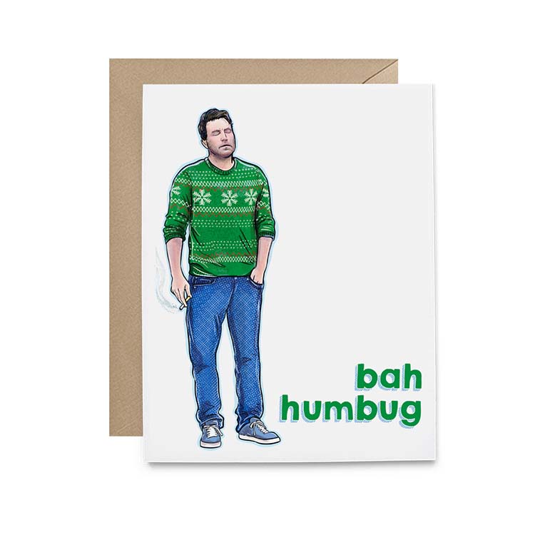 Ben Ba Humbug Holiday Card