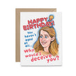Load image into Gallery viewer, Elizabeth Holmes Deceive You Birthday Card
