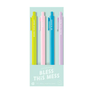Jotter Pen Sets 4 Pack: Bless This Mess