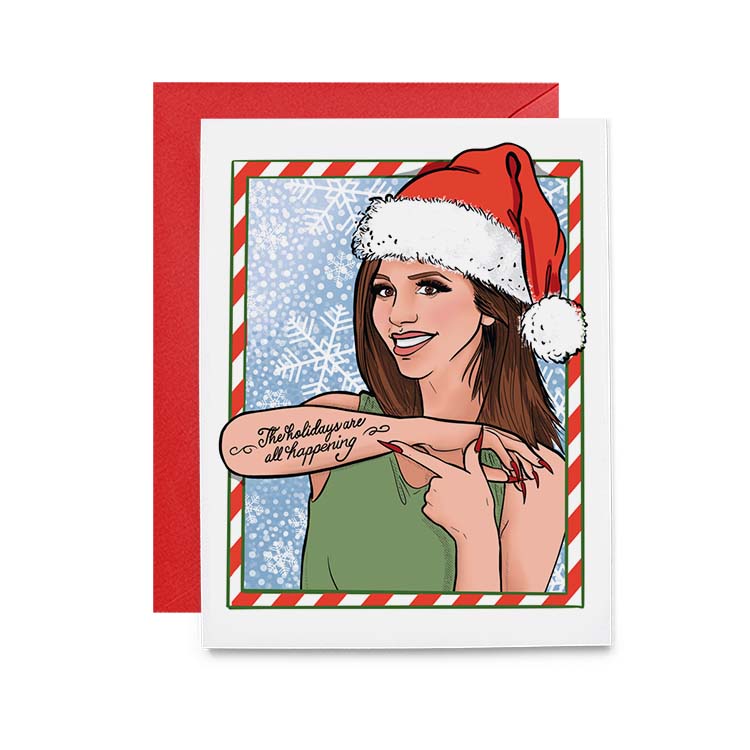 VPR Scheana Holidays are Happening Card
