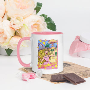 Barbenheimer Mug with Pink Accents