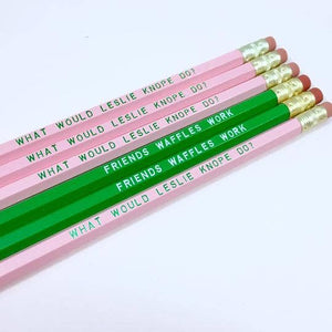 For Parks And Rec Fans Pencil Set