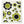 Load image into Gallery viewer, Swedish Dishcloth - RETRO FLOWER POWER OLIVE GREEN/BLACK

