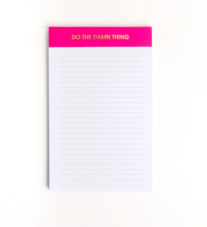 Do the Damn Thing Notepad