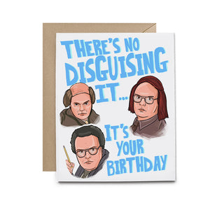 Dwight Office Disguise Card