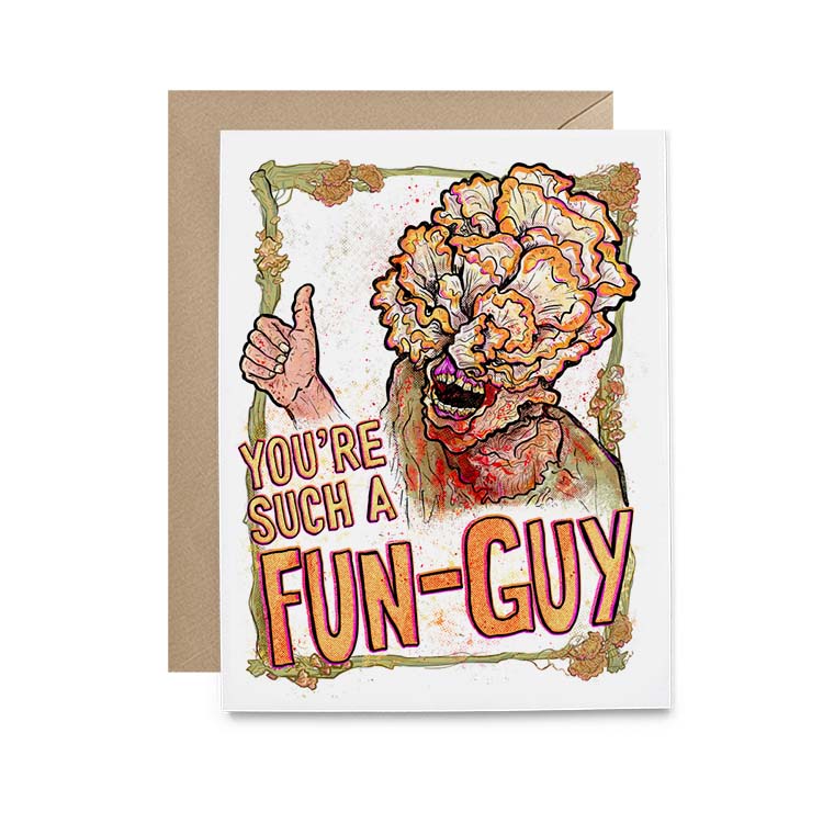 Fun-guy Greeting Card
