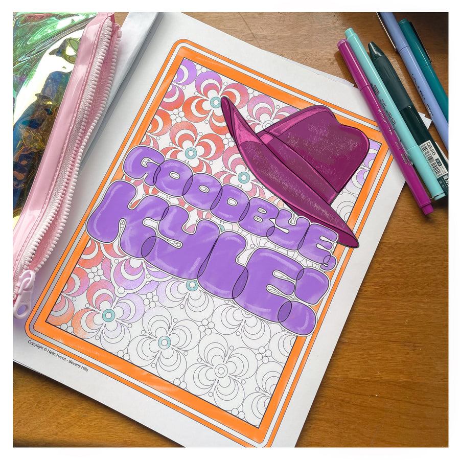 Housewives Quotes Coloring Book
