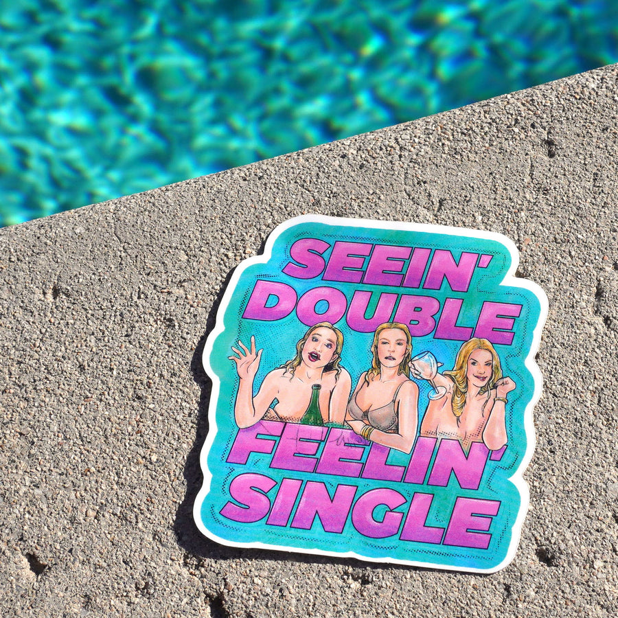Housewives Hamptons Pool Sticker
