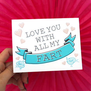 Love Fart Card