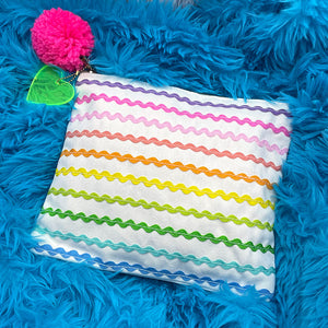 Ric Rac Ribbon Pouch