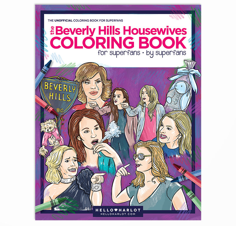 Beverly Hills Coloring Book