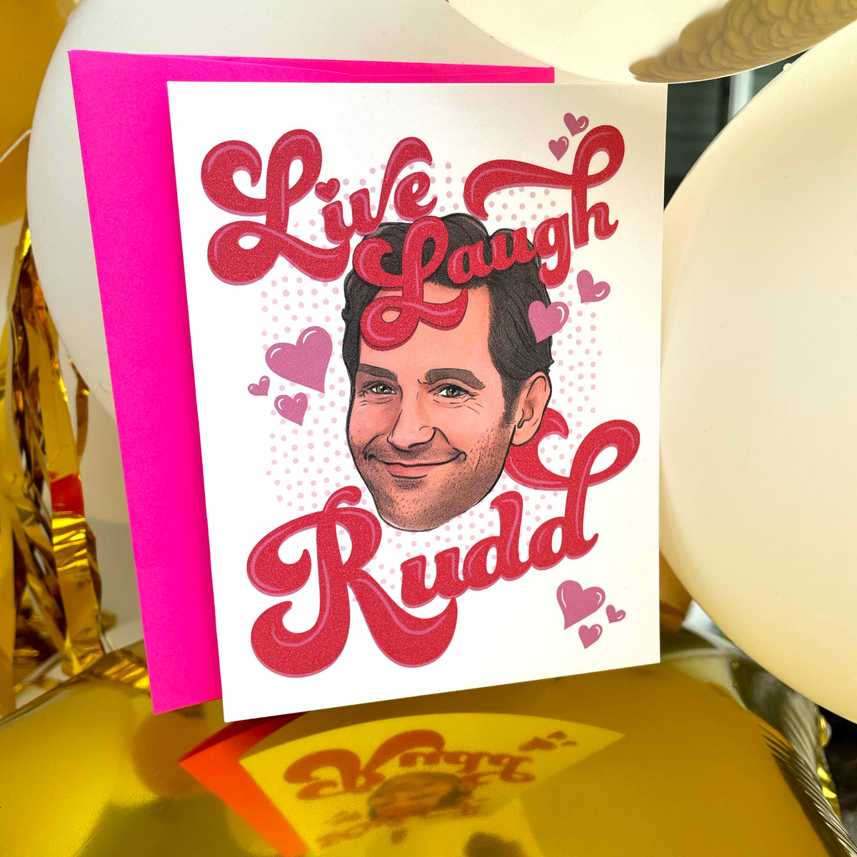 Happy Ruddin Rudd Love Card – Hello Harlot