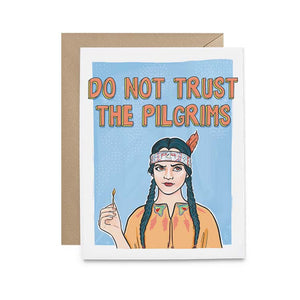 Wednesday Addams Thanksgiving Card