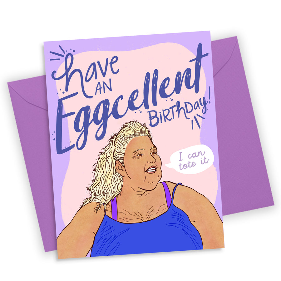 90 Days of Totin' Birthday Greeting Card