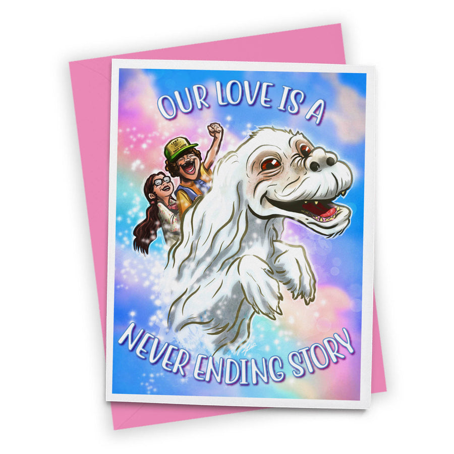 Stranger Neverending Greeting Card