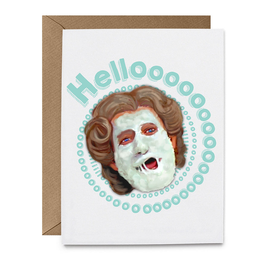 Doubtfire "Hello!" Greeting Card