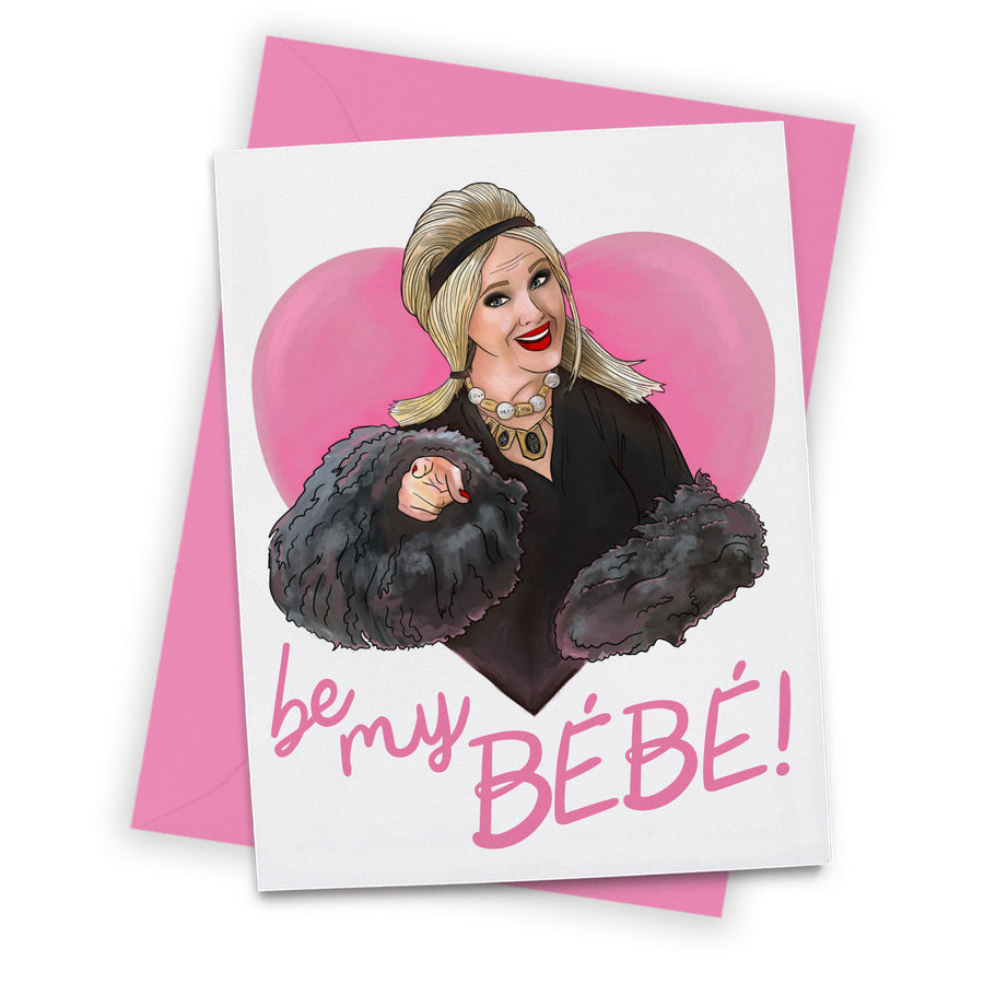 Moira "Be my Bébé" Card