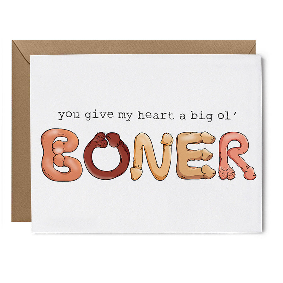 Give my Heart a Boner Card