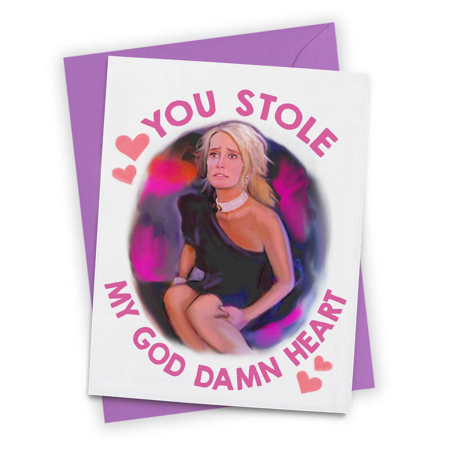 Kim Stole My Heart Greeting Card