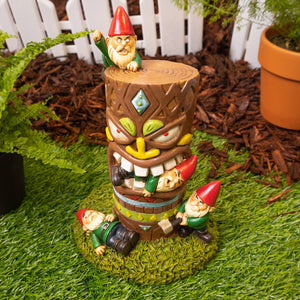 The Tiki Tragedy Garden Gnome