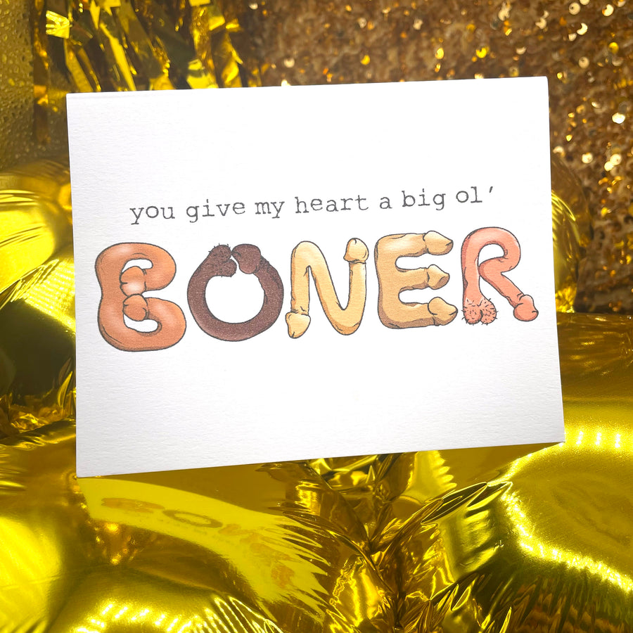 Give my Heart a Boner Card
