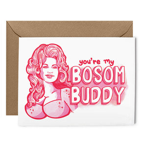 Dolly Bosom Buddy Card