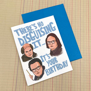 Dwight Office Disguise Card