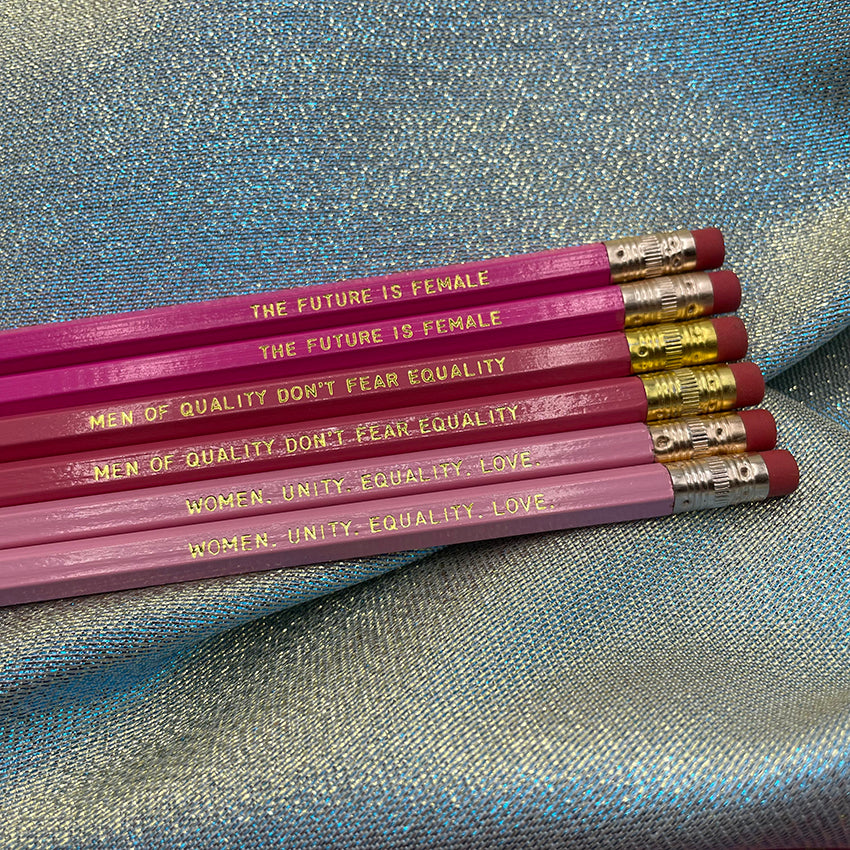 Feminism Set Of Pencils