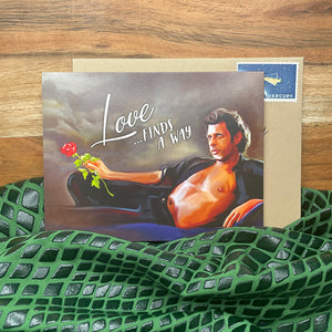 Jeff Shirtless Greeting Card
