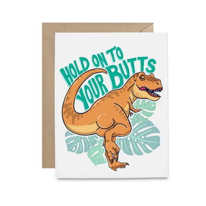 Jurassic Hold Butts Card