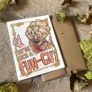 Fun-guy Greeting Card