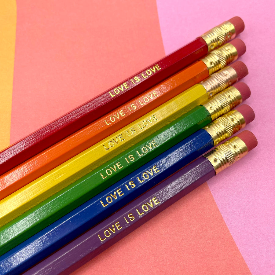 Love is Love - Set of Pencils