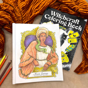Witchcraft Coloring Book