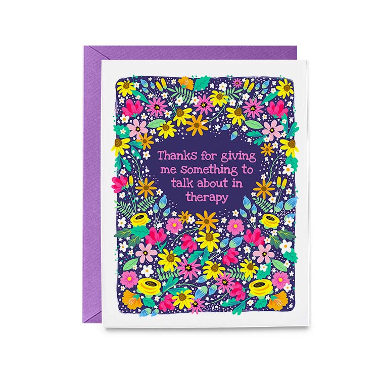 Therapy Mom Greeting Card