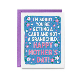 No Grandchildren Greeting Card