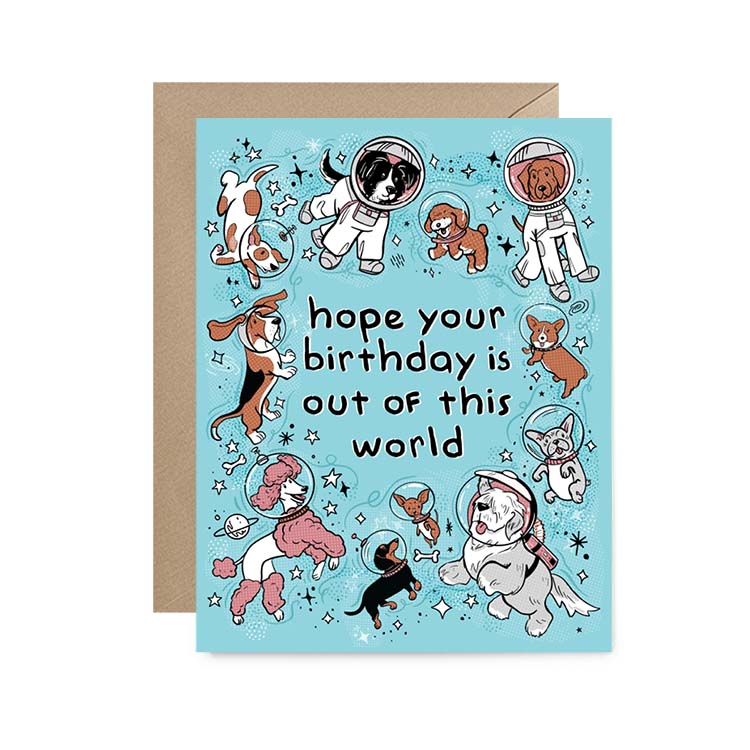 Out of this World Birthday (Dogs)
