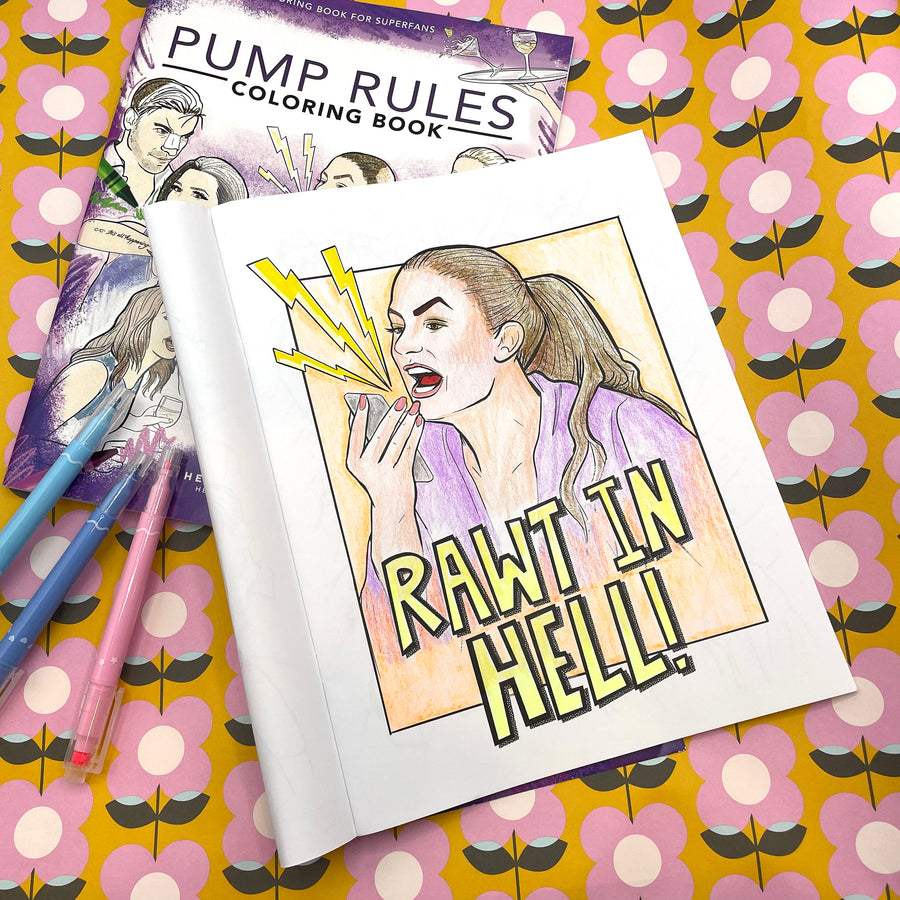 Pump Rules Coloring Book